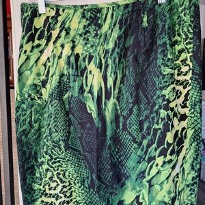 Premise Vibrant Green Mini Skirt